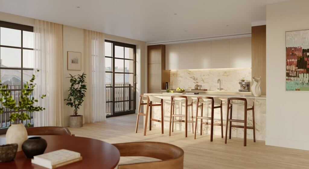 Ransome's Wharf London Battersea New Build Property Chelsea Interior