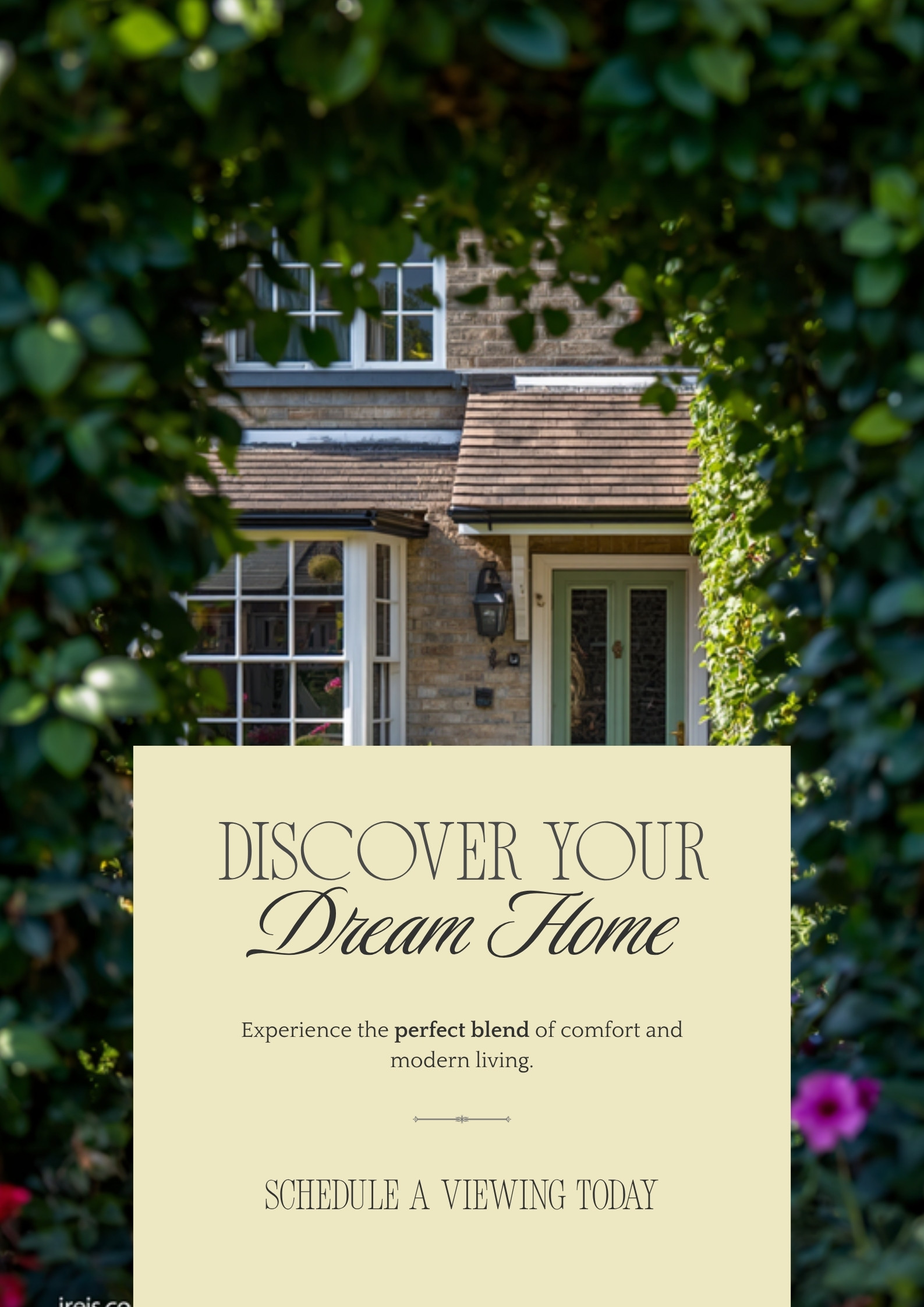 Well-maintained British residential property exterior sunny day UK real estate investment IREIS Properties